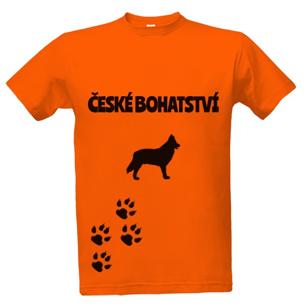 Tričko s potiskem České bohatství